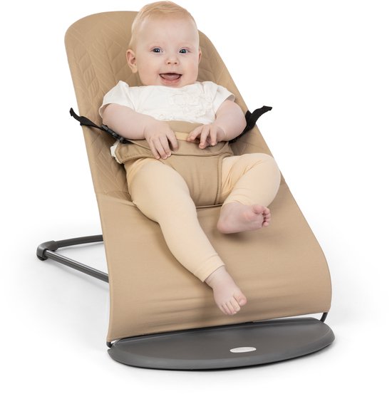 A Tiny Lovely Planet - Wipstoel - Babyschommelstoel - Baby Swing - Wipstoeltjes - 3 Verstelbare Hoeken - Beige