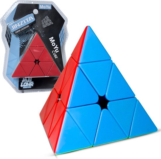 Pyraminx Kubus - Breinbrekers voor Volwassenen en Kinderen - Cube - Kubus - Puzzel Kubus - Cadeauset