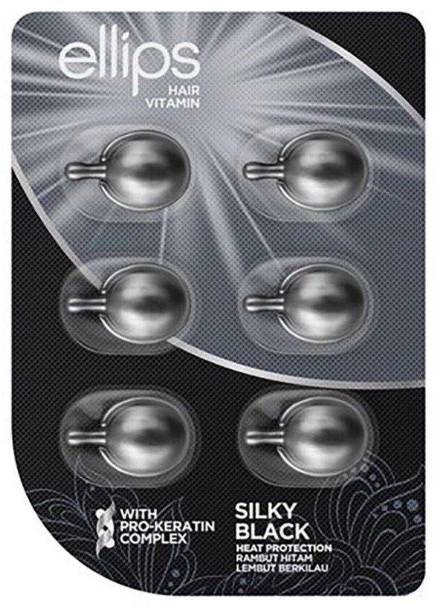 Ellips Silky black met Pro Keratine 6ml