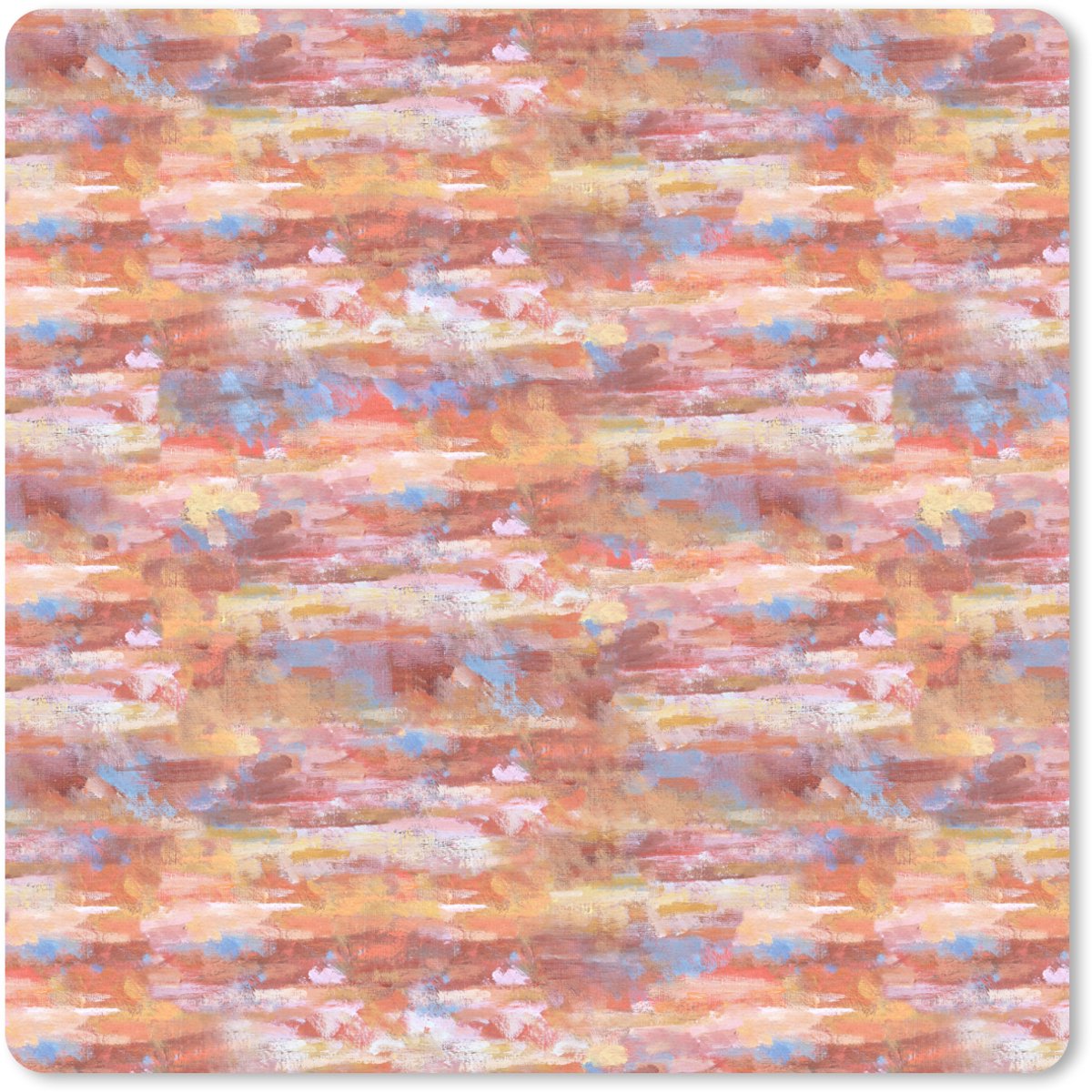 Muismat 30x30 cm - Mousepad Vloeiend - Olie - Verf - Kleur - Muismatten