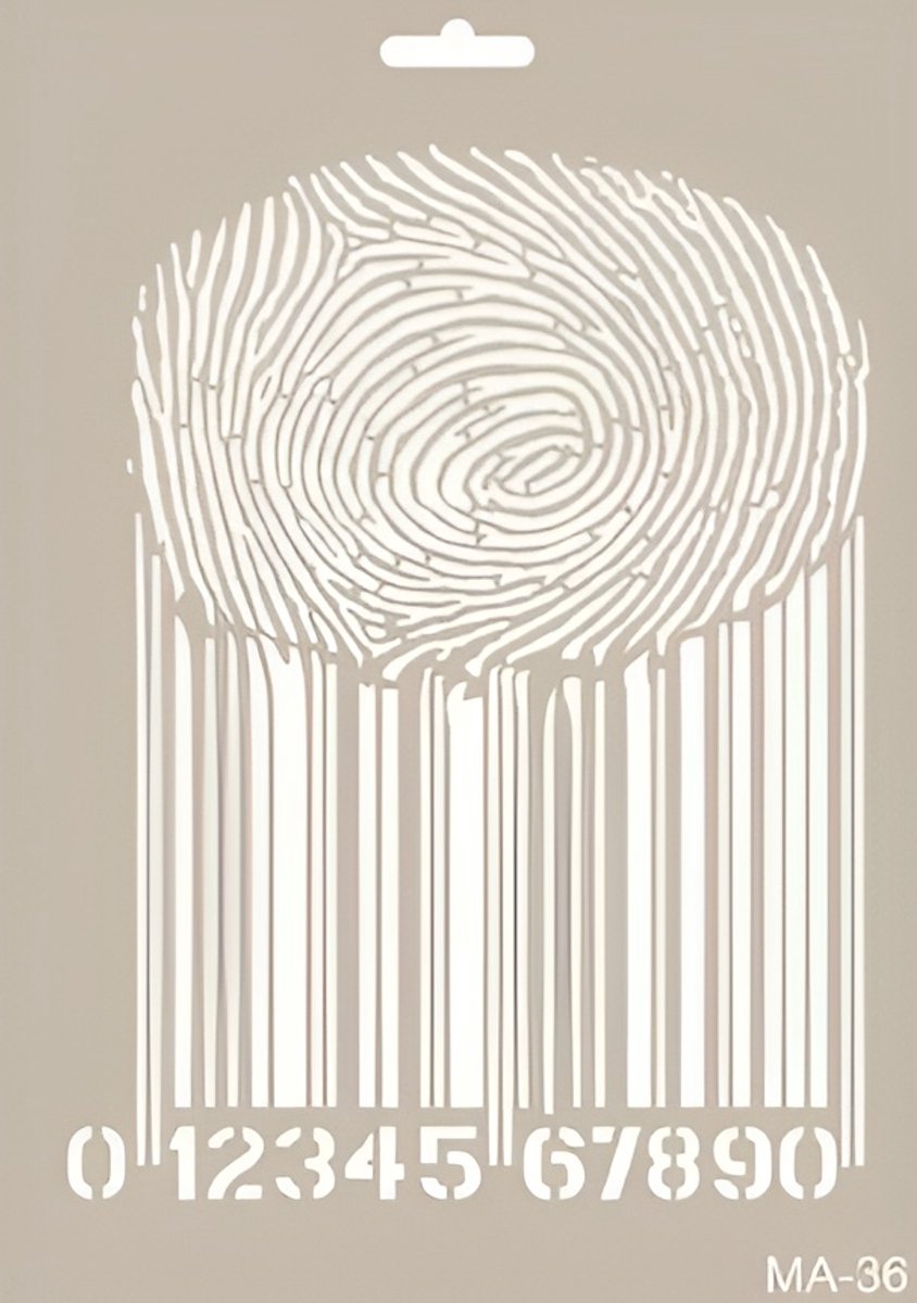 Cadence Mixed Media Stencil MA36 21x29 cm