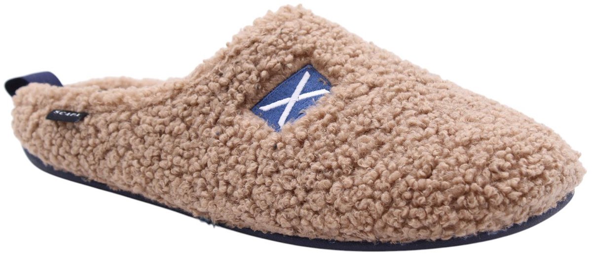 Scapa - Pantoffels - Camel - Heren - Maat 45 -