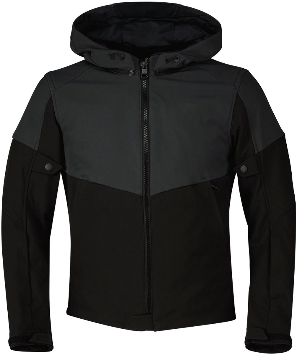 Revit Afterburn H2o Jas Met Capuchon Zwart,Grijs S Man