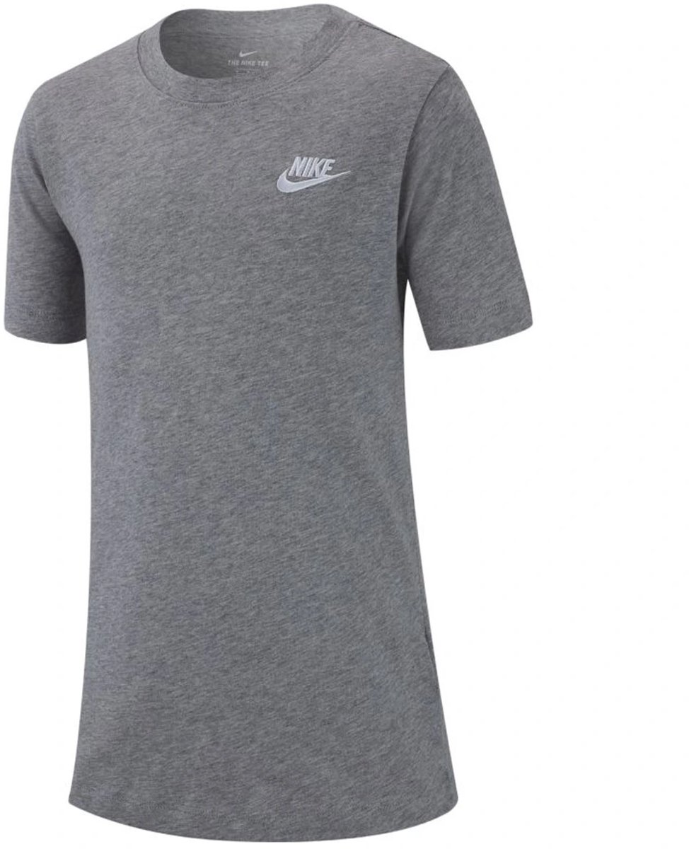 Nike Sportswear Futura Jongens T-Shirt Grijs