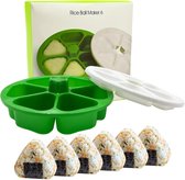 2 STÜCKE DIY Sushi Mold Sushi Onigiri Reis Ball Bento Presse Maker Schimmel Weiß 2 STÜCKE DIY Sushi Mold Sushi Onigiri Reis Ball Bento Presse Maker Schimmel Weiß