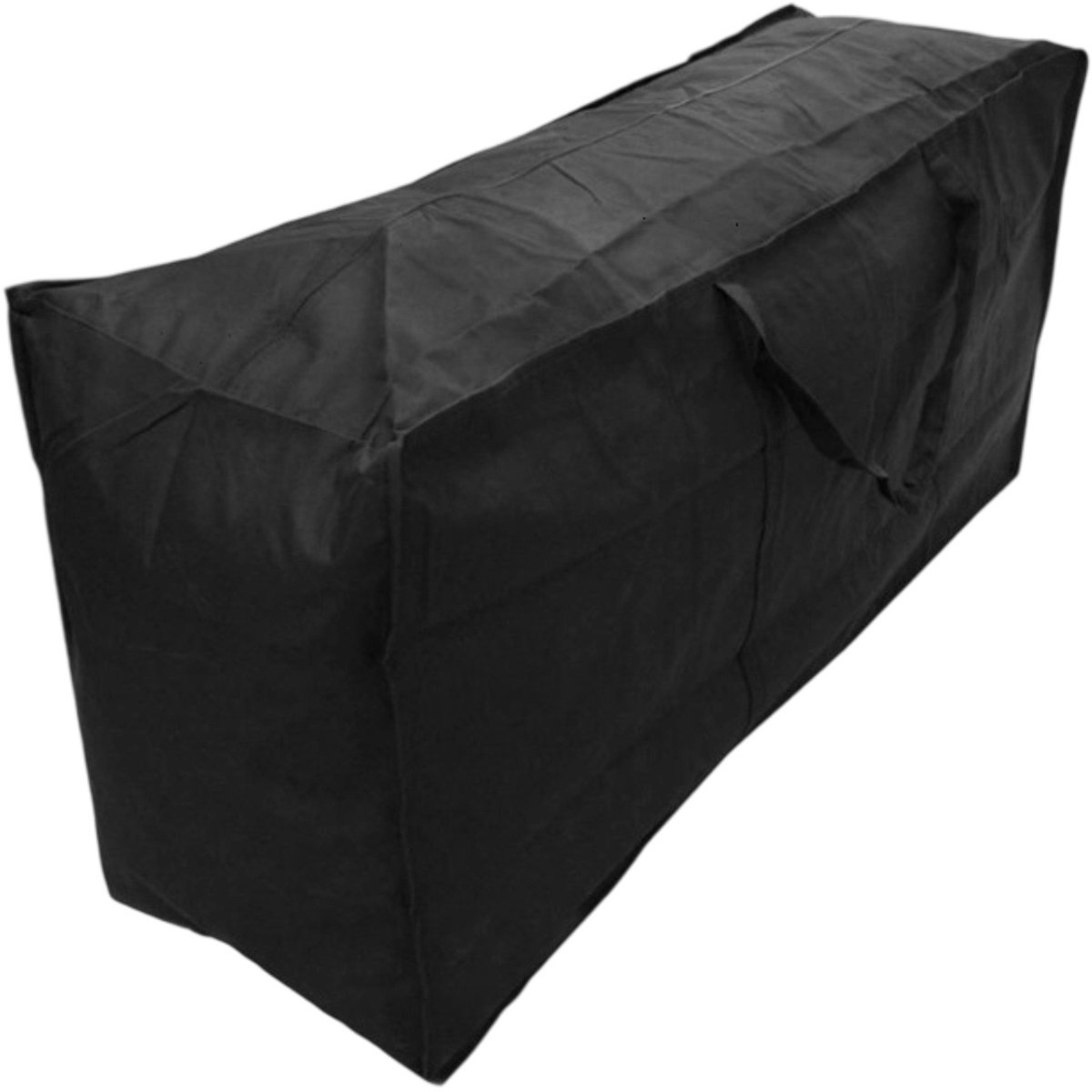Excitat Tuinmeubelhoes - Tuinmeubelhoes rechthoekig - Opbergtas voor tuinmeubelen - Beschermhoes voor tuinkussens - 173*76*51cm zwart