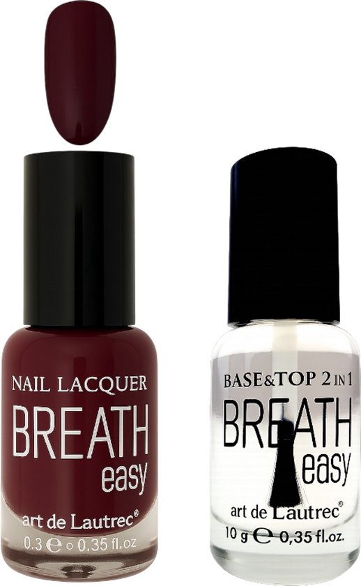 Halal Nagellak - BreathEasy - Nagellak no. 21 + Base&Top - Comi Deal - waterdoorlatend - luchtdoorlatend - Halal