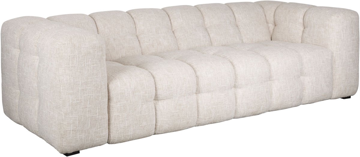 Housecraft Living Trenta 3-zitsbank Beige Wit