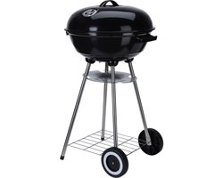 Kogelgrill houtskoolbarbecue op wielen - Ø46 cm