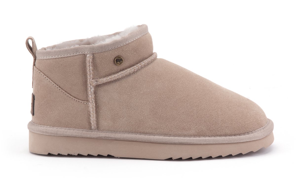 Warmbat Durack Suede Boot Dames Laarzen - Taupe