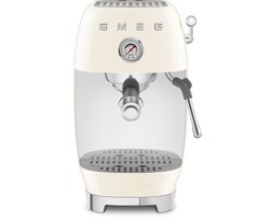 SMEG ECF03CREU - Handmatige espressomachine - Cold Brew - Crème