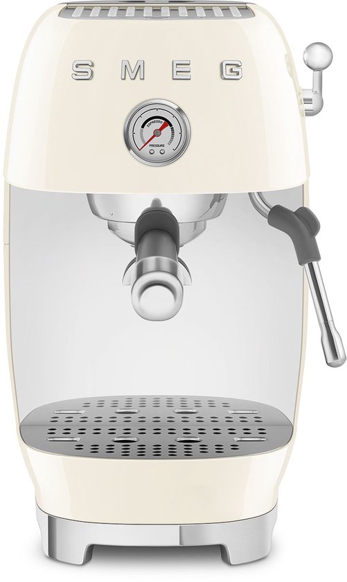 SMEG ECF03CREU - Handmatige espressomachine - Cold Brew - Crème