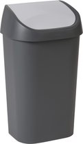 Curver Mistral Swing Prullenbak - 50L - Antraciet