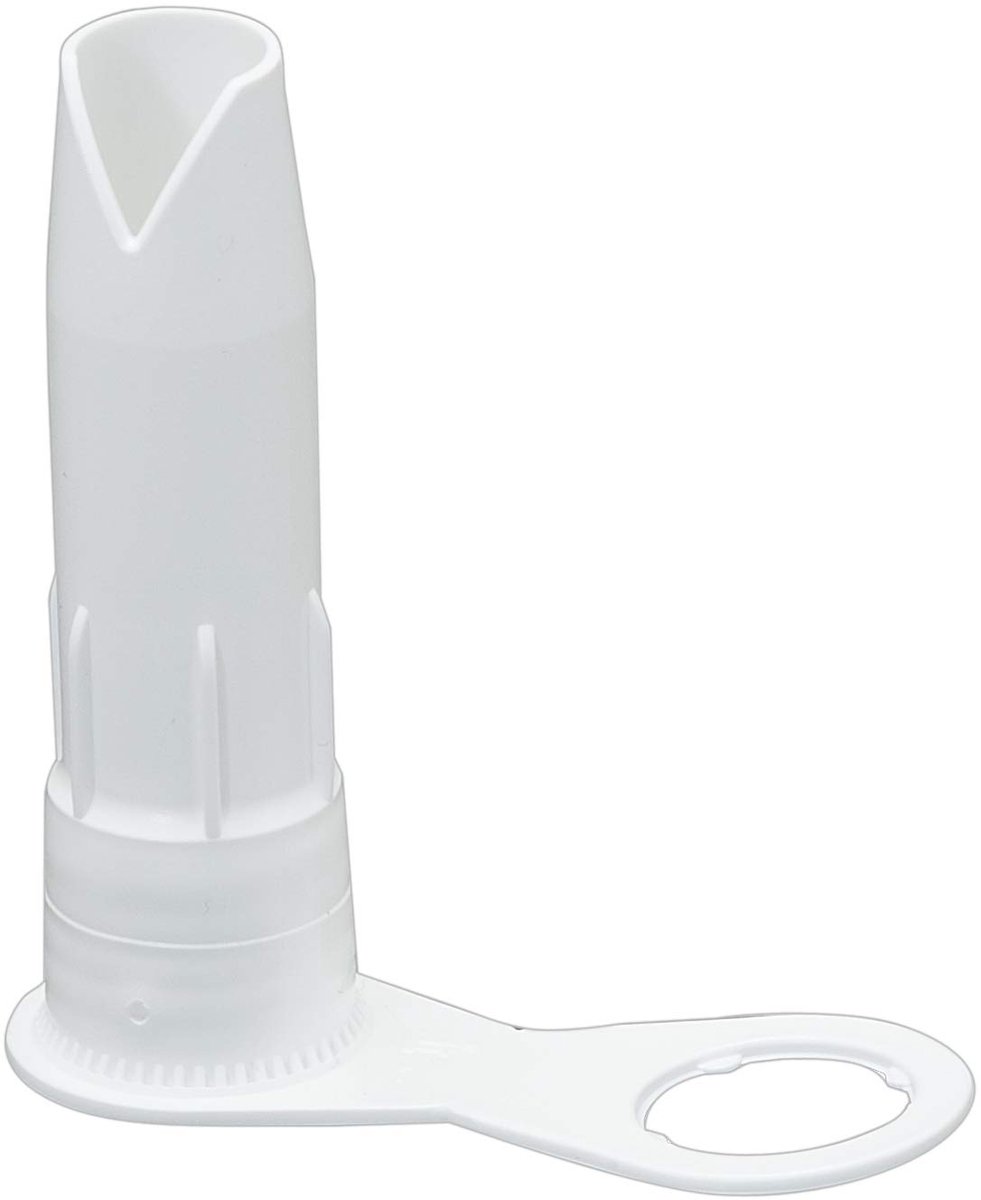 Weicon V-Naad-mondstuk met Clip – Wit