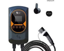 Ohana DT - Laadpaal 3 Fase 11 kW - Wallbox - Type 2 - Met WiFi, RFID en App-bediening – Snel, Slim en Veilig Thuis Opladen