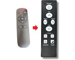 Vervangende afstandsbediening geschikt voor Duux Whisper Flex (Smart)