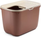 Bol.com Savic Hop In Tuscany - Kattenbak - 58.5x39x39.6 cm Roze aanbieding