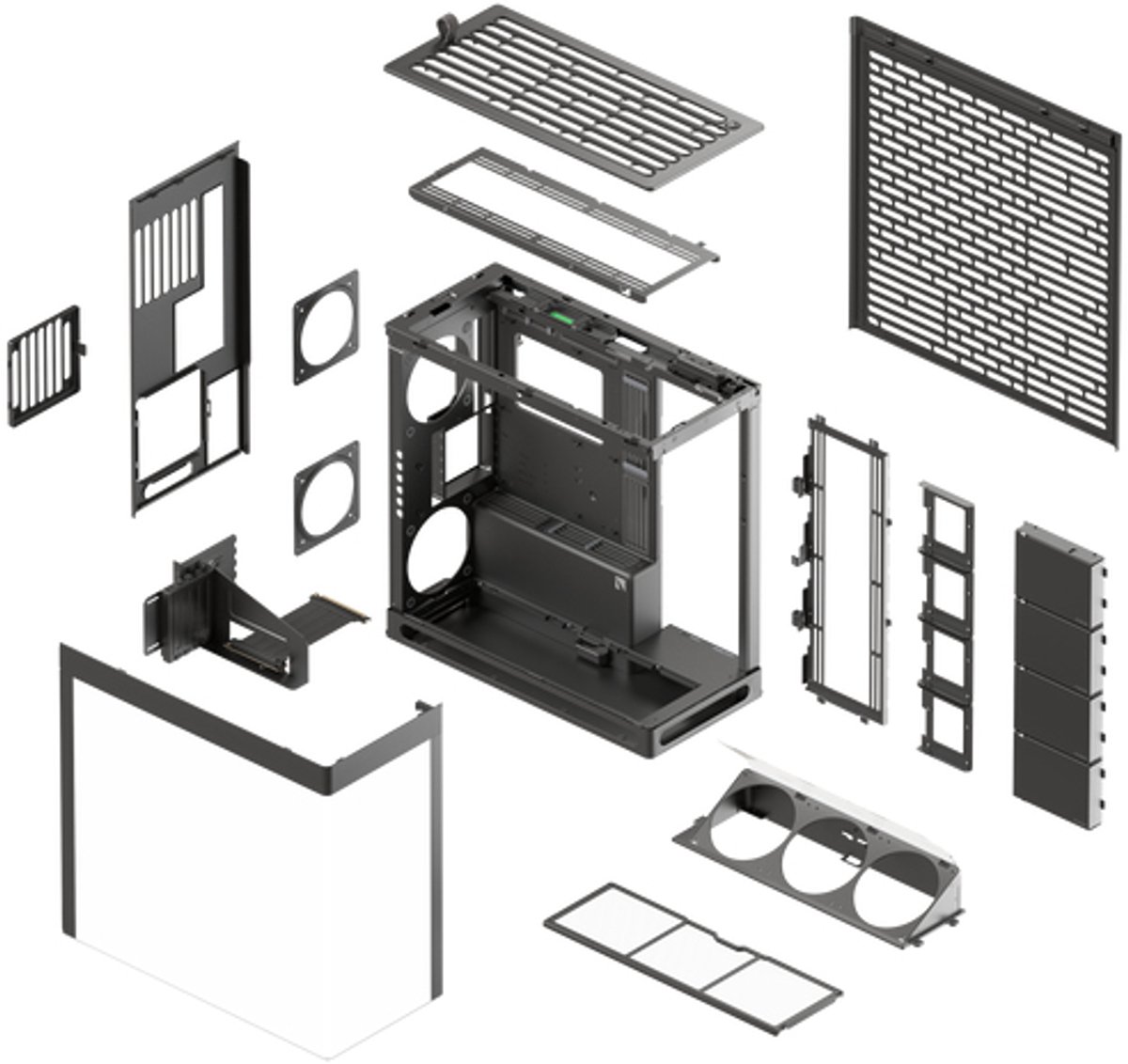 HAVN HS 420 VGPU Zwart - Midtowermodel