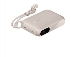 Belkin Power Bank 20W 10.000 mAh met Display – Zand