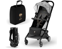 Kinderkraft PILOT 2 Compacte Reisbabywagen – Lichtgewicht 8 kg – Eénhandig Inklapbaar – Cabin‑size – Lunar Black