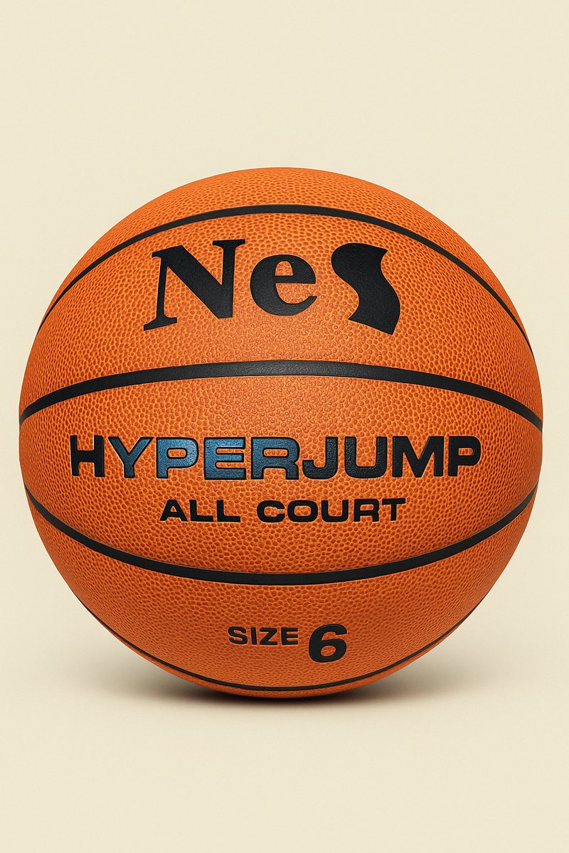 NeS Basketbal - Hyperjump - Maat 7 - Bruin - Indoor -Outdoor - Allcourt