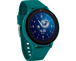 one2track Connect ONE groen | GPS horloge voor kinderen | Bekijk de locatie van je kind. Stel veilige zones in. En videobellen met de leukste smartwatch voor kinderen