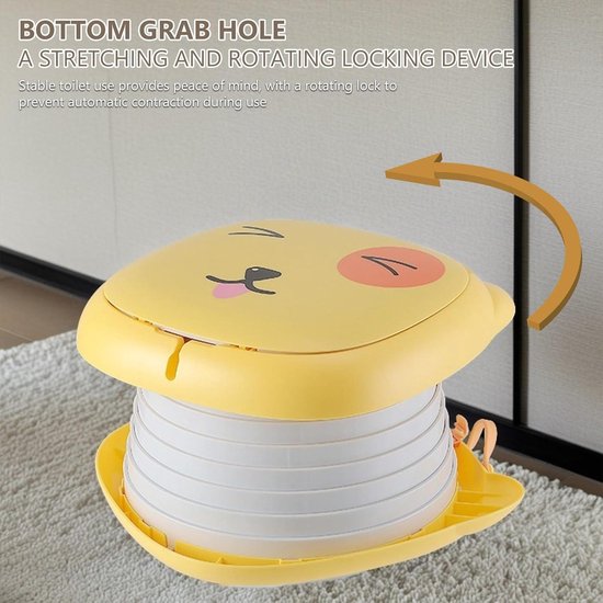 babyGO Potty voor peuters, potje voor kinderen, realistisch