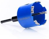 Diamant dozenboor 82mm Beton , steen diamantboor, centreerboor, SDS-plus adapter