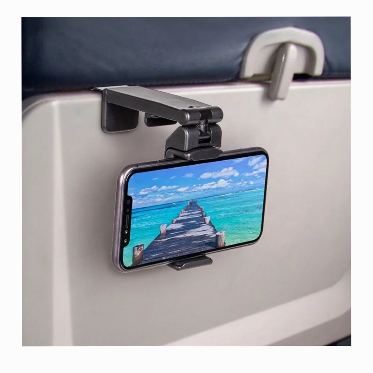 Draagbare telefoonhouder voor vliegtuig - 360° Draaibare Smartphone Standaard