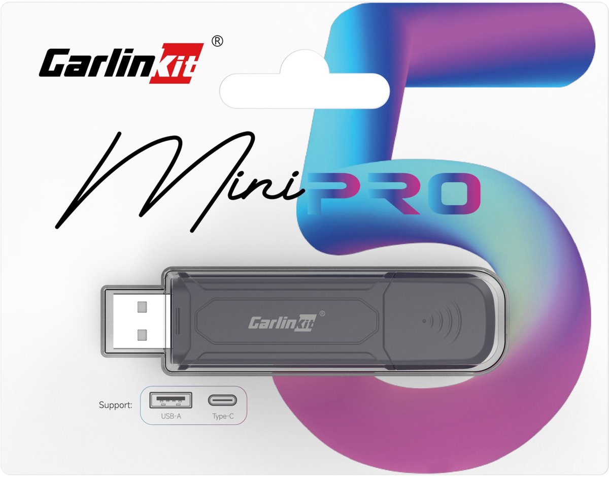 Carlinkit Mini Pro – Binnen 1 minuut van bekabelde CarPlay & Android Auto naar Draadloos