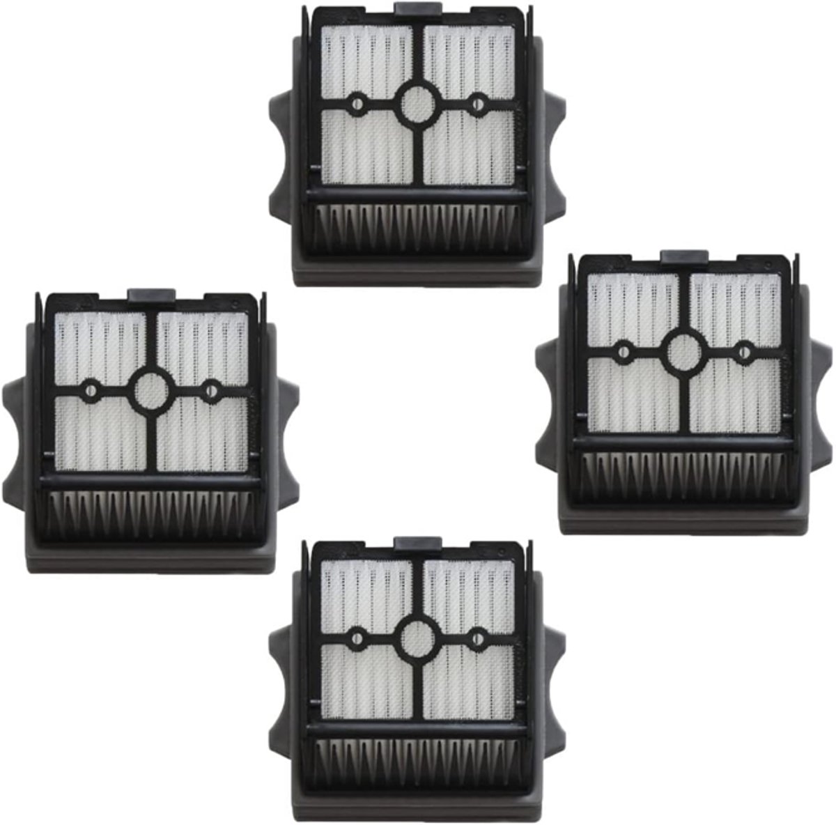 Vervanging Hepa Filter geschikt voor Tineco Floor One S5 Combo Draadloze Natte Droogstofzuiger - Stoffilters voor het Schoonmaken van Huis - 4 stuks