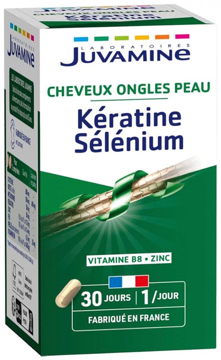 Goedkoopste Juvamine Keratine Selenium 30 Capsules