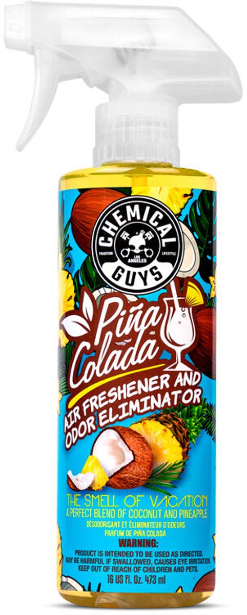 Chemical Guys Pina Colada Scent Air Freshener & Odor Eliminator 473ml