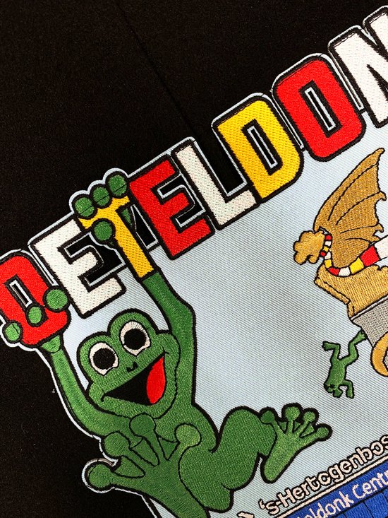 Veste Fjesta© Oeteldonk avec emblèmes - Luxe - Homme - Taille 60 - Déguisements Homme - Carnaval