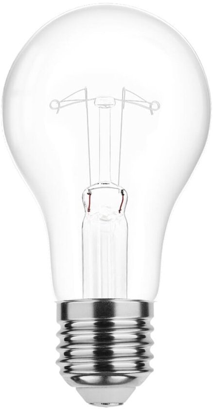 Proventa Edison Globe gloeilamp, dimbaar, E27, 5 watt, dubbele spoel, 1800 K, barnsteen, vorm G95, ledlampen, decoratieve lamp, vintage, retro