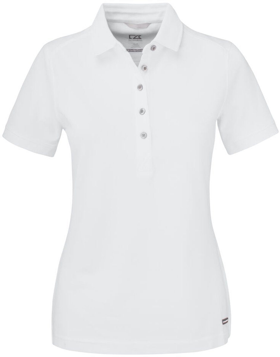Cutter & Buck Advantage Polo Dames 354419 - Wit - XS