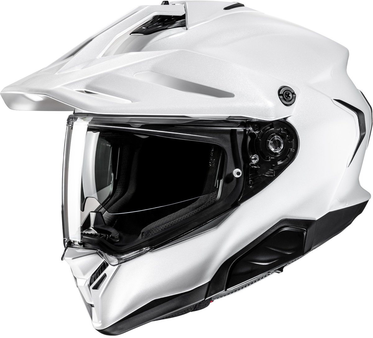 HJC RPHA 60 Solid White Adventure Helmet - Maat L - Helm
