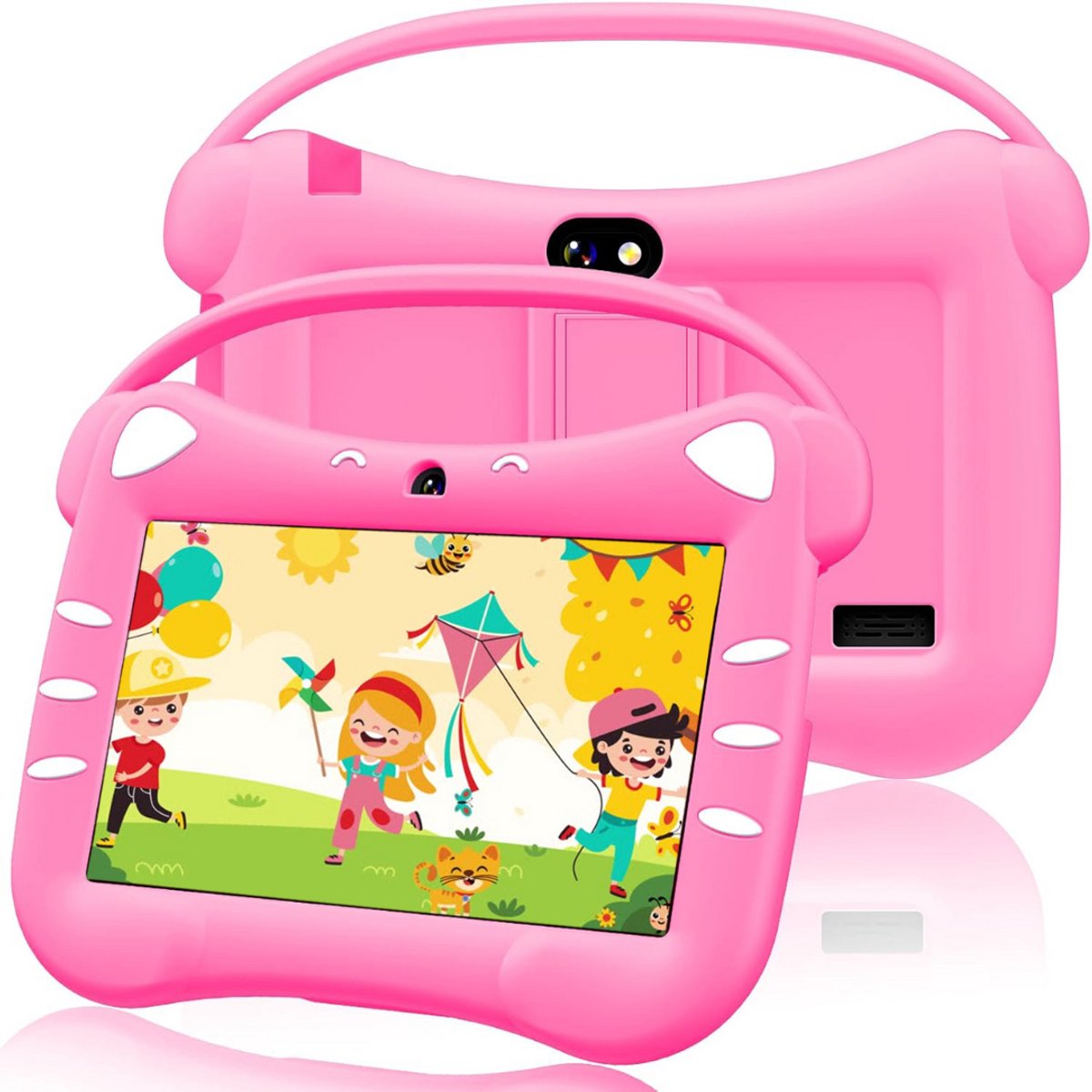 CLGP® Kindertablet Vanaf 3 Jaar - Tablet Kinderen - Kinderspeelgoed - Roze