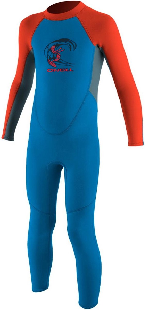 2025 O'Neill Peuter Reactor 2mm Rug Ritssluiting Wetsuit - Blue /