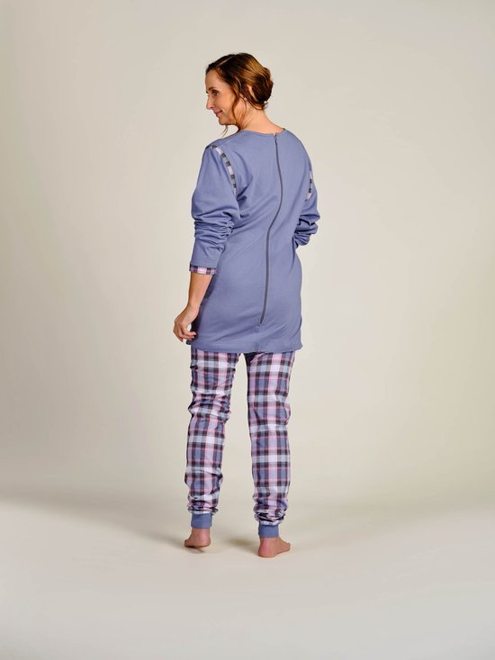 Dessin hansop | Dames | Ritssluiting | Lange pijpen | Grijs | XXL