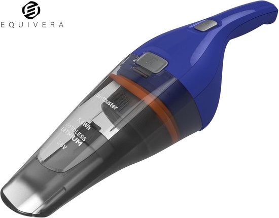 Equivera Kruimeldief Snoerloos Handstofzuiger Blauw - Equivera - €100,95