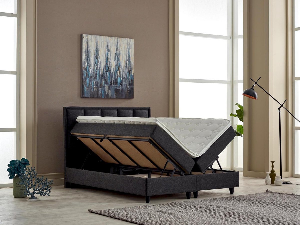BSS Bedding Breda Boxspring – Boxspring 90×200 cm – Compleet
