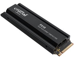CRUCIAAL - P310 - Interne SSD - 2 TB - Gen4 - NVMe M.2 - Tot 7100 MB/s