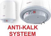 Tesy 120 Ltr Anticalc boiler met inlaatcombinatie