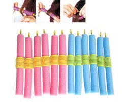 Soft Foam Papillot EPE Softsticks 12 delige set Haarkrullerset - Foam Papillotten - Haarsrullerset Haarrollers / Haarkrullers / Krulspelden Set - Foam Papillotten - Krullen - Hair Foam Rollers