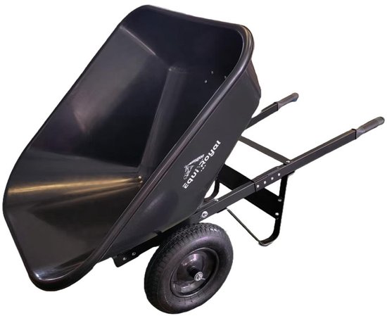Horka kruiwagen - Model Mamoet - 2 wielen - Extra stevig - Zwart - Met kiepfunctie van Merkloos	 — afbeelding 3