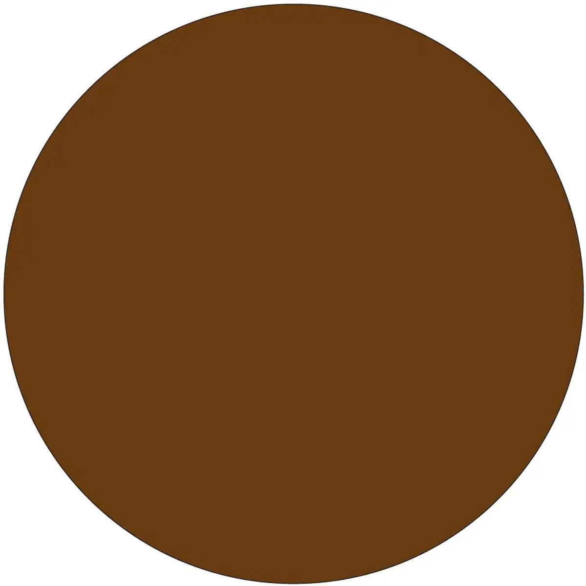 Rond bruin bord | Forex Re materiaal | 15 cm