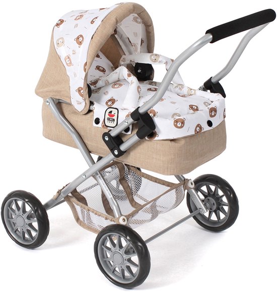 Cuna-Parque para muñecas de hasta 45 cm - Bayer Chic 2000 - Morado