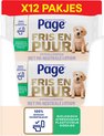 Page Papier toilette humide Puur - papier toilette humide extra résistant - 38 x 12 pièces - paquet avantageux