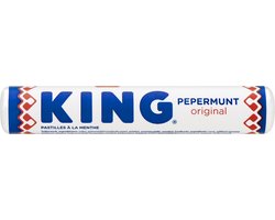 King pepermunt snoep - groot - 1 rol
